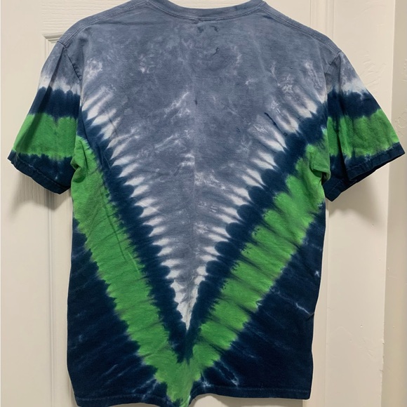 Seattle Seahawks Super Bowl XLVIII 48 Champions Tie-Dye NFL T-Shirt Large - Picture 4 of 4